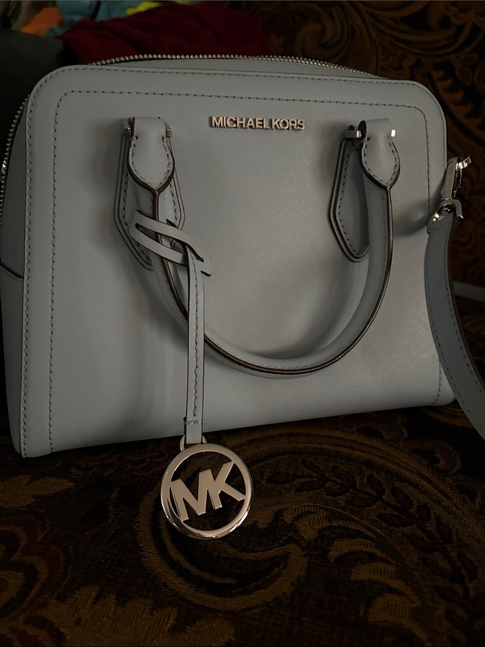 Michael Kors Powder Blue Satchel